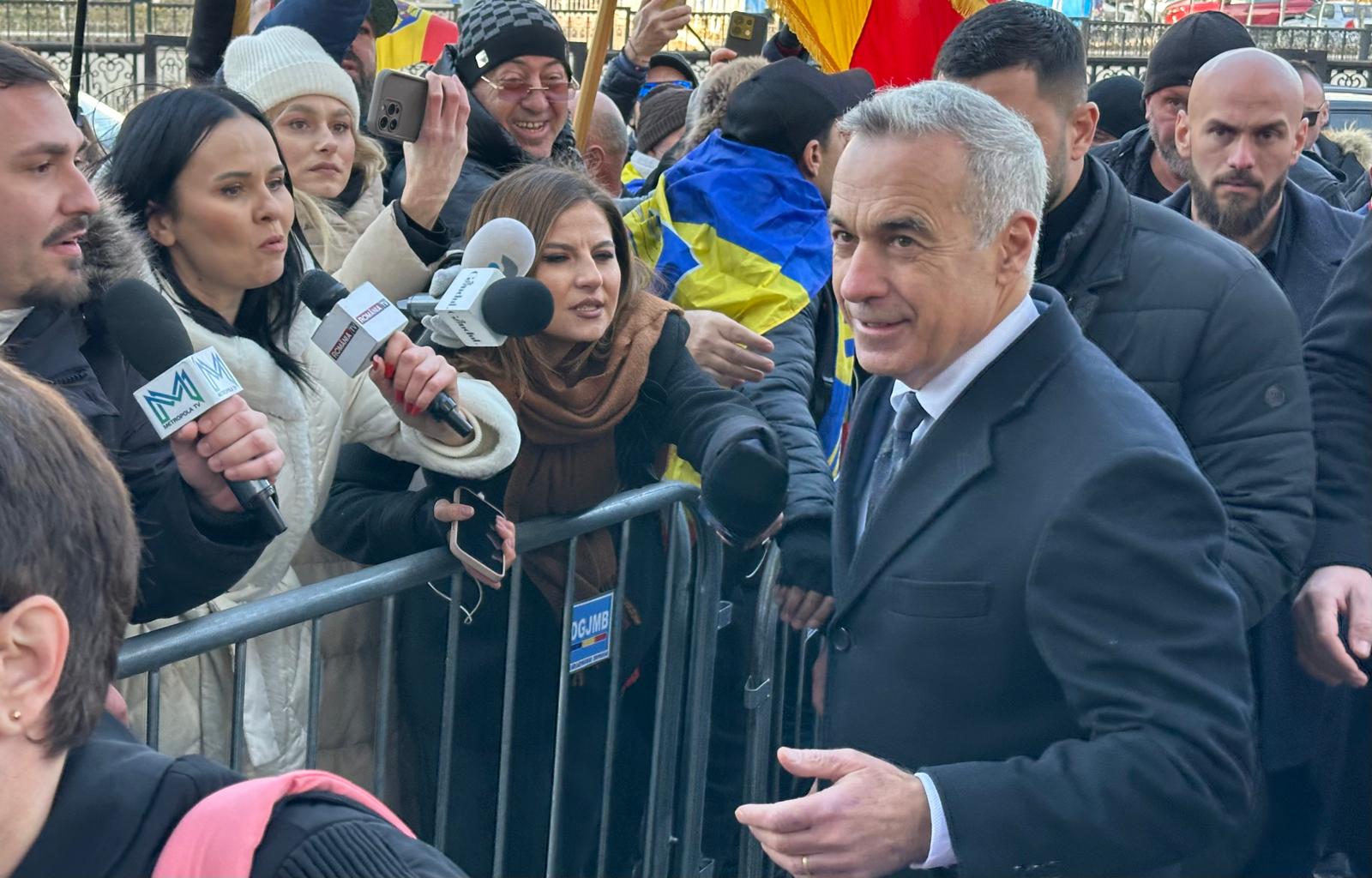 A venit tocmai de la Vaslui la „Marea Horă” a lui Călin Georgescu