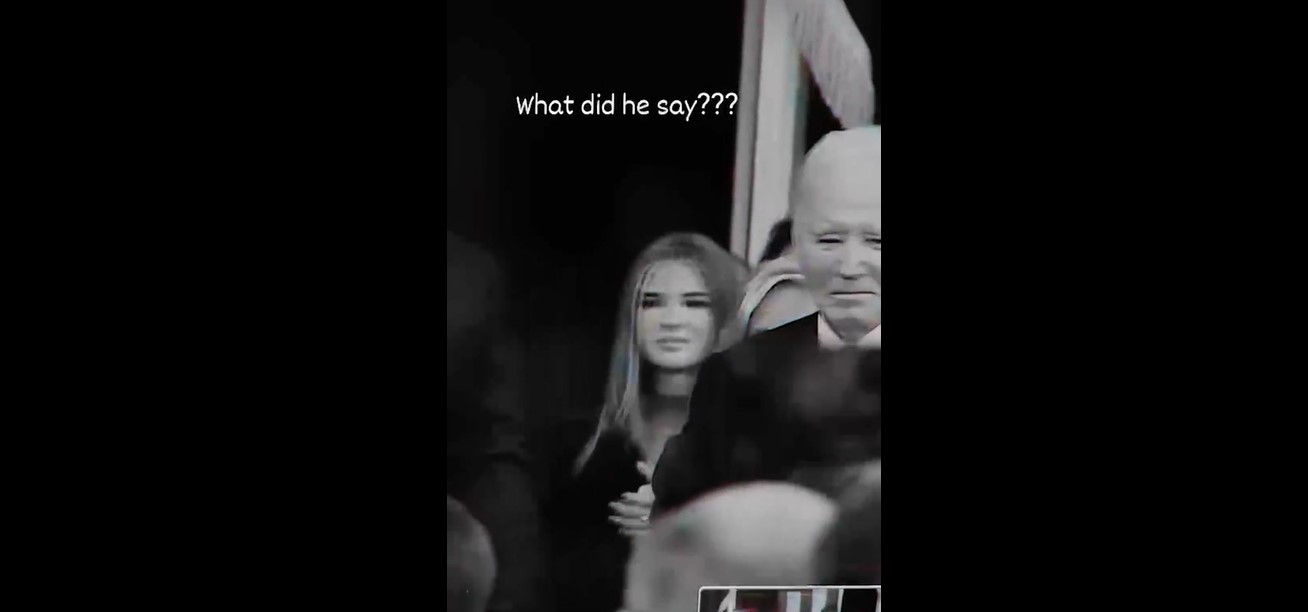 Barron l-a lăsat fără zâmbet pe Biden (video)