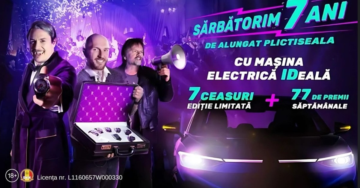 Vlad Cazino sărbătorește 7 ani VLADtastici