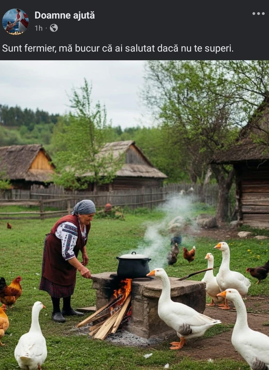 Fenomen pe Facebook. „Cum mă să suporți să se râdă de poporul tău?”