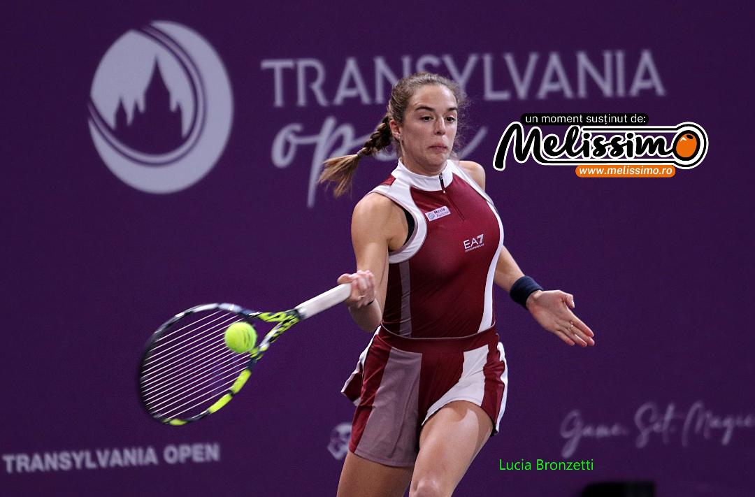 WTA Cluj-Napoca: Siniakova se retrage, Lucia Bronzetti zboară în finală