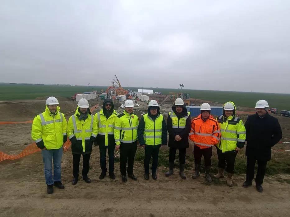 Conducta de gaz care subtraversează Dunărea e gata