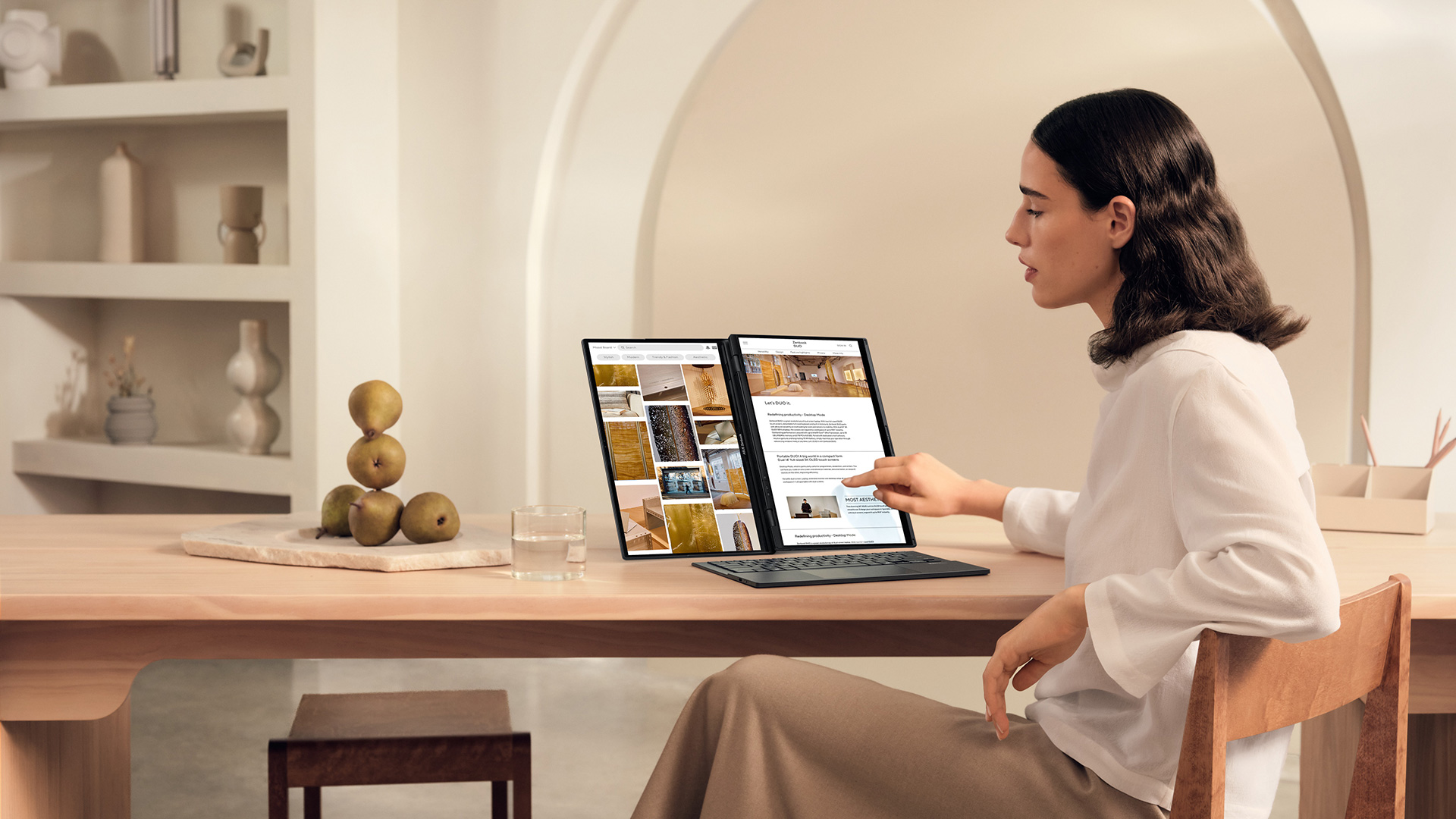 ASUS Zenbook DUO (UX8406): un laptop cu o viziune aparte