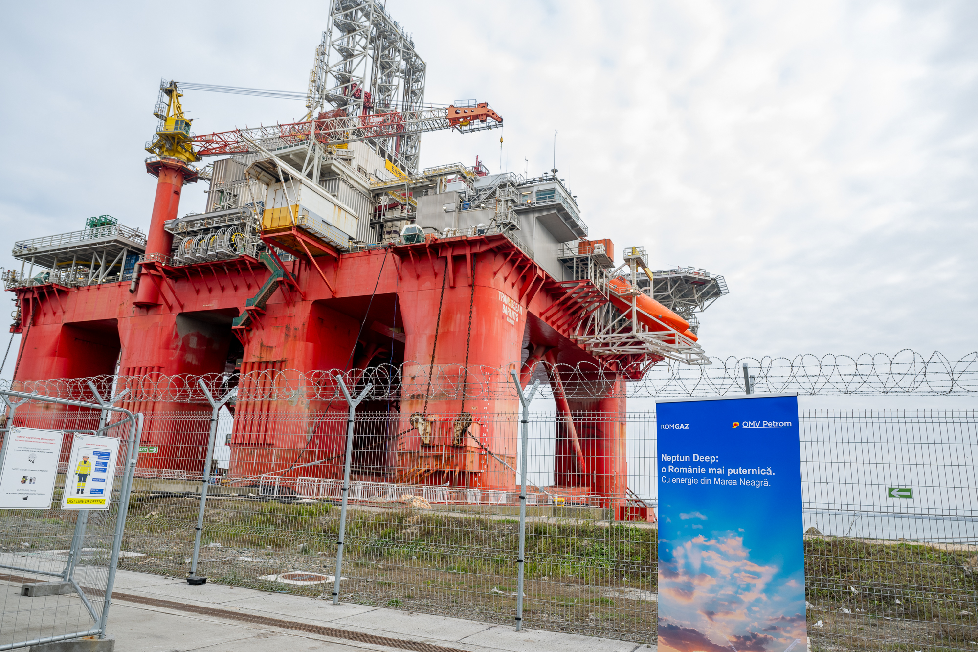 Proiectul Neptun Deep: Platforma e gata de forare