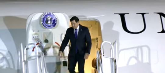 Decolase spre Germania. Avionul lui Rubio a făcut brusc cale întoarsă