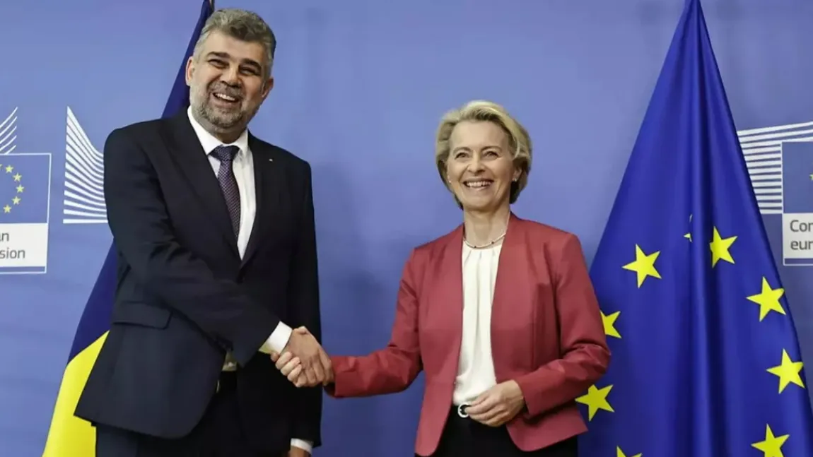 Ciolacu, la Bruxelles. S-a întâlnit cu Ursula von der Leyen
