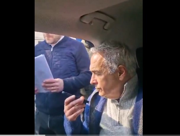 Imagini cu ridicarea lui Călin Georgescu