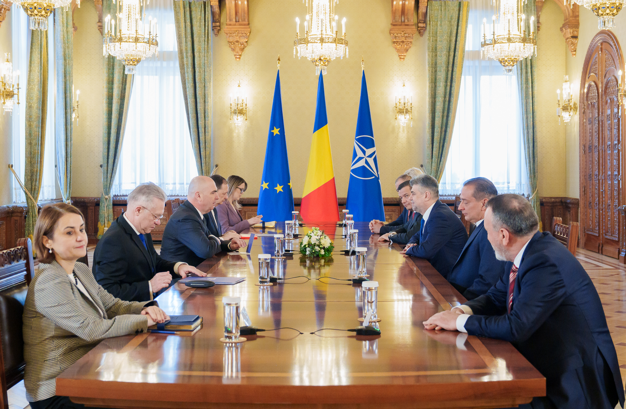 Ciolacu și Simion, acord la Cotroceni