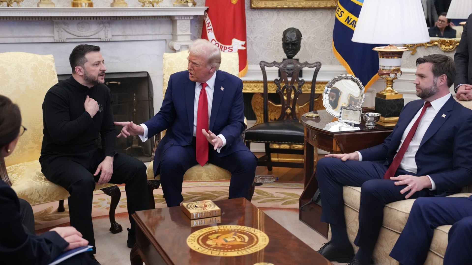 Divorț cu scântei în Biroul Oval