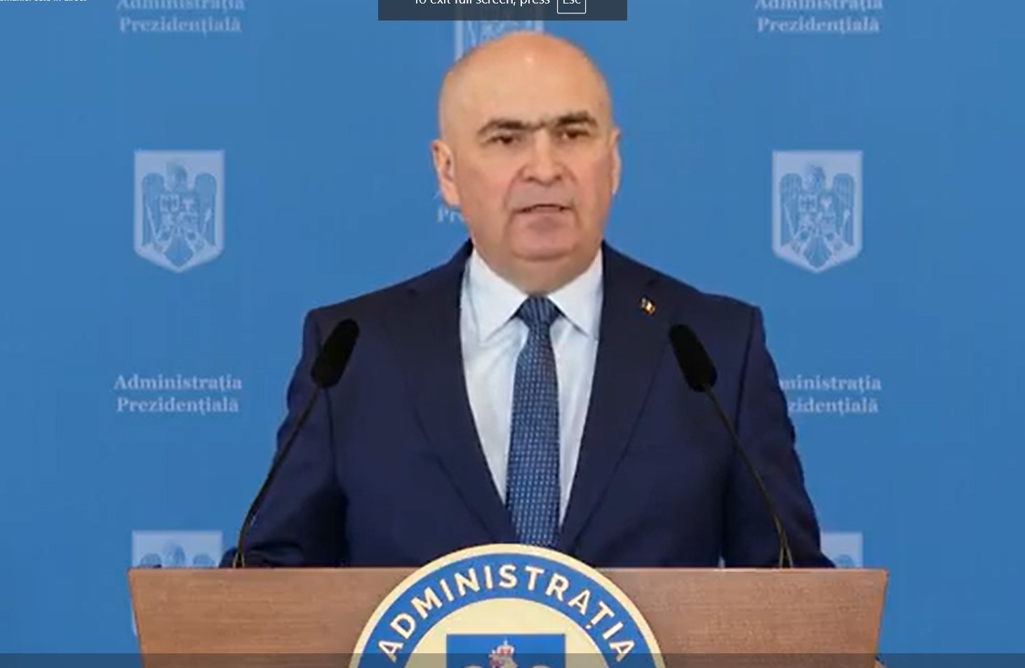 Ilie Bolojan îl înțeapă pe Iohannis (live video)