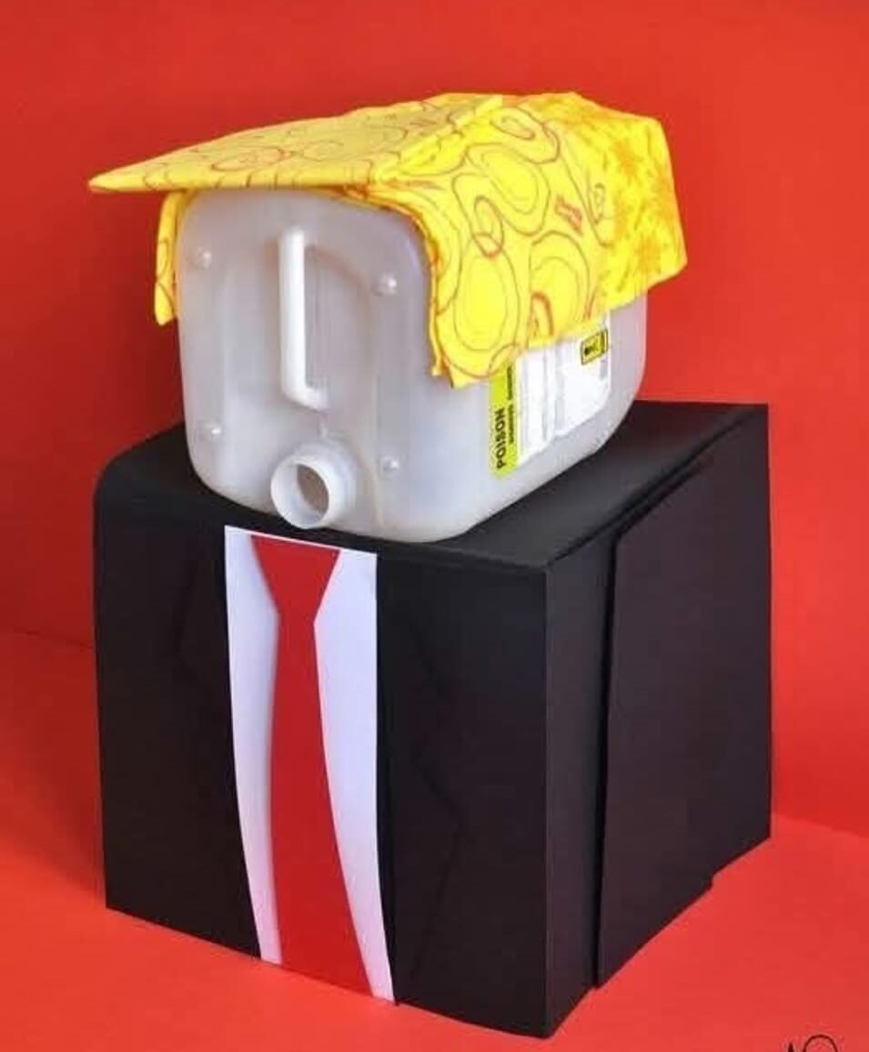 Trump, în viziunea unui artist