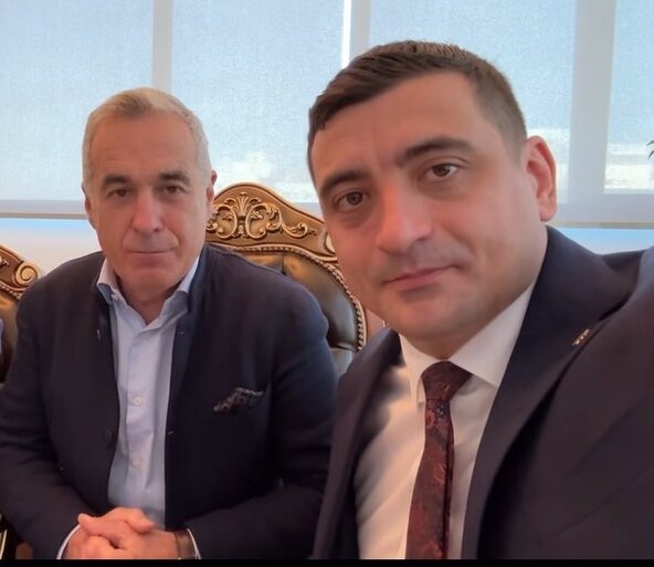 (VIDEO) Georgescu, prima apariţie: Mergem înainte!