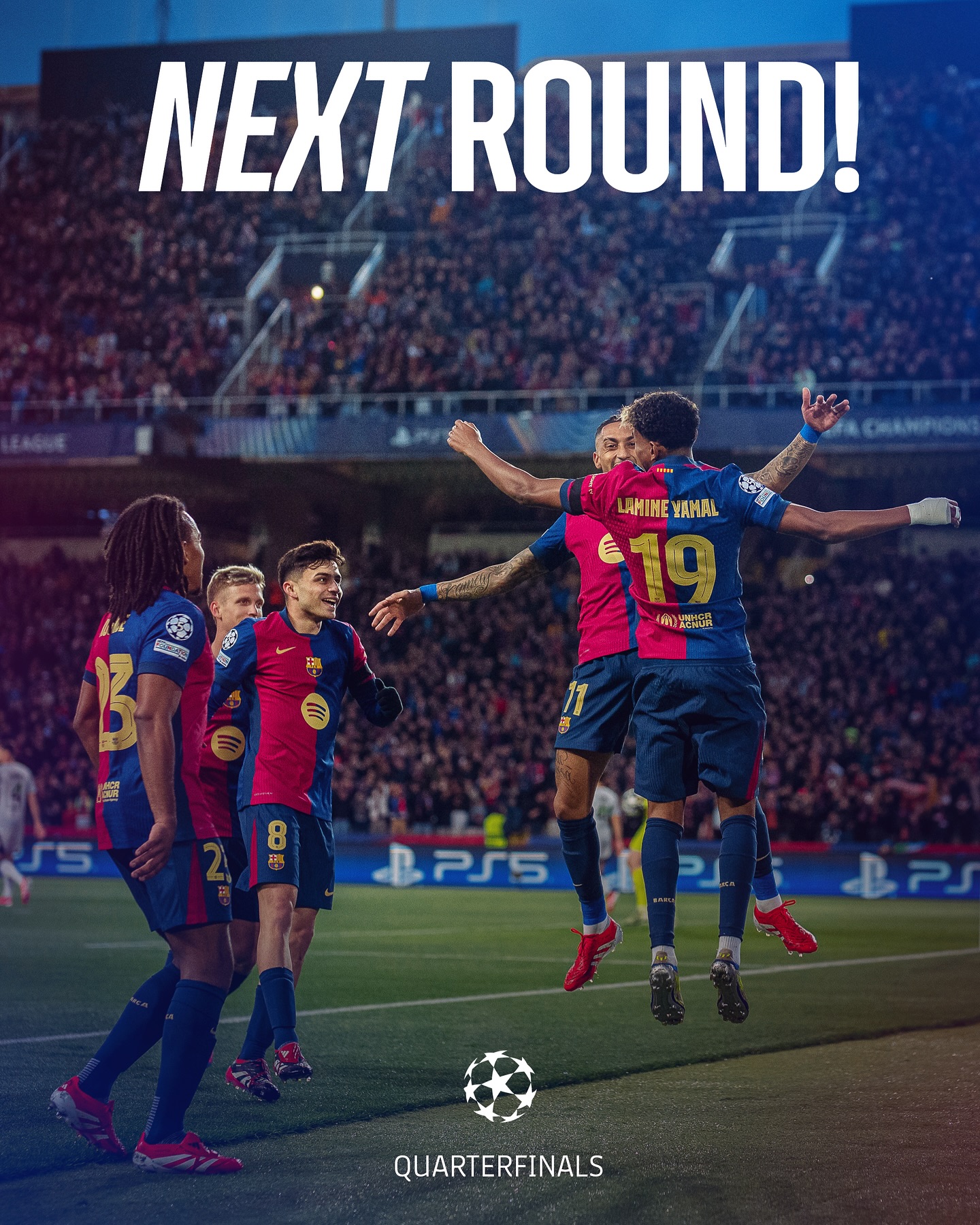 FC Barcelona, prima echipă calificată în sferturile Ligii Campionilor