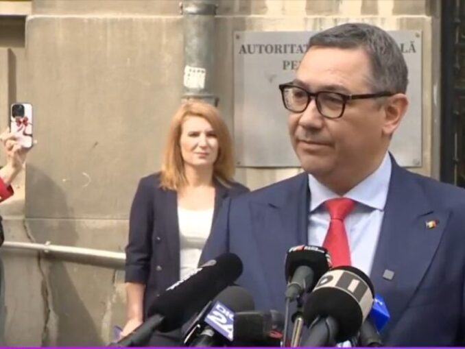 Ponta, săgeți către Anca Alexandrescu