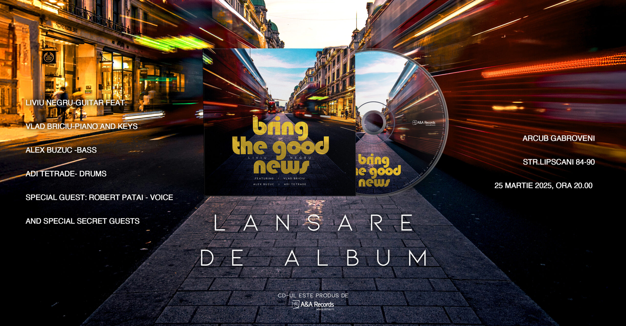  „Bring the Good News” se lansează la ARCUB Gabroveni