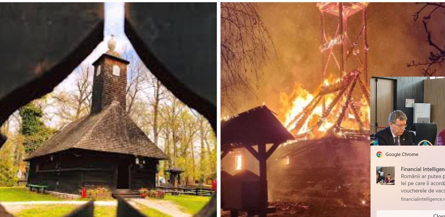 Biserică distrusă. Dan Negru: 300 de ani au ars