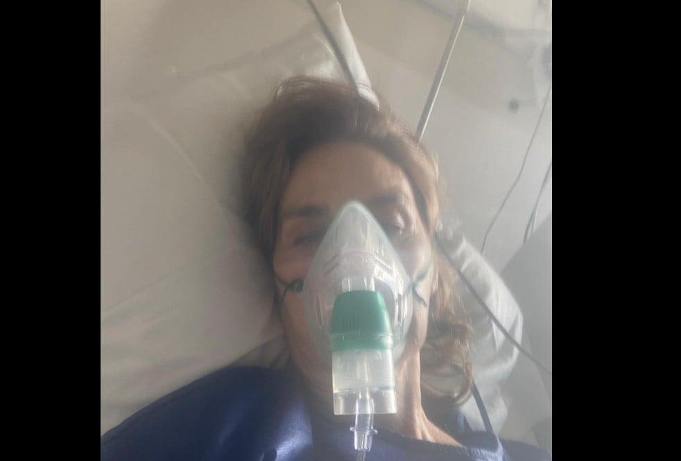 Actrița din Ciuleandra, pe patul de spital