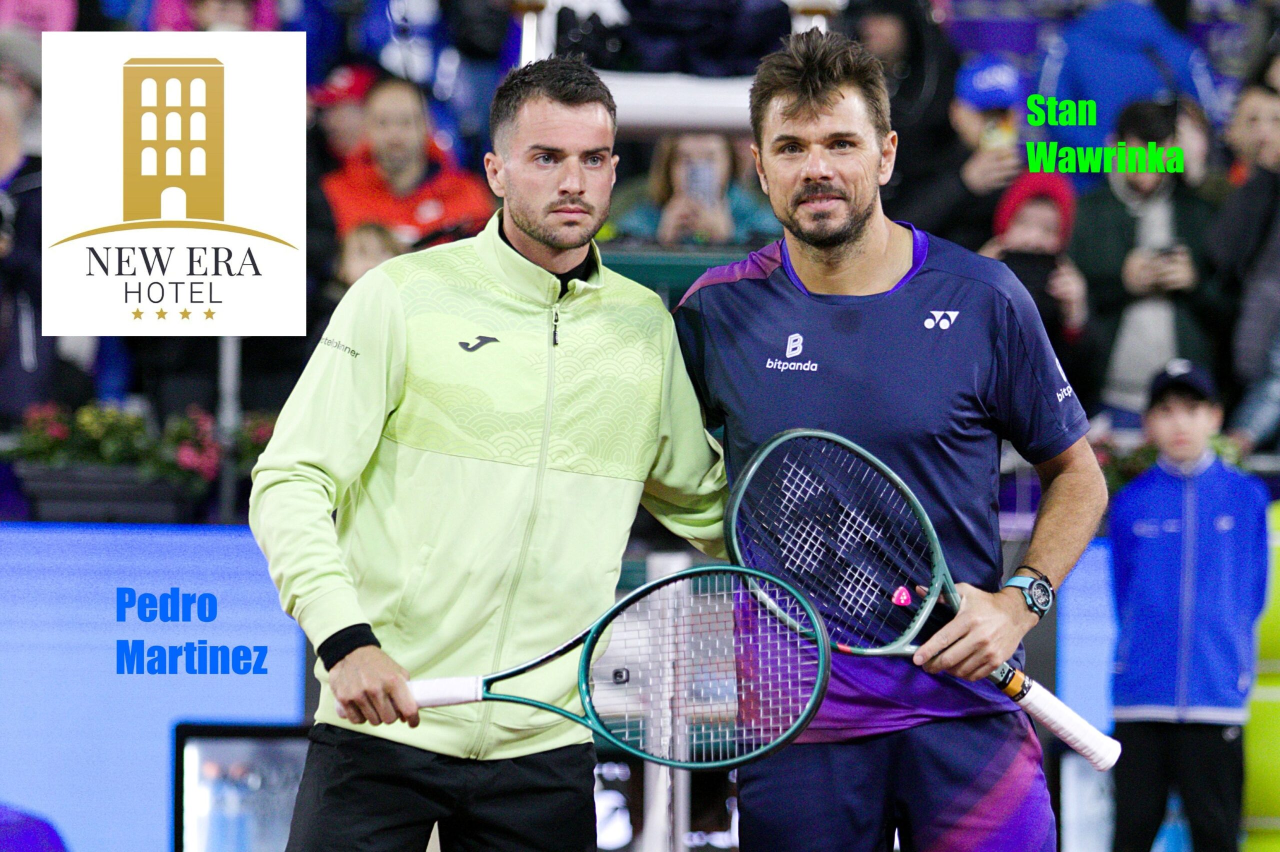 Stan Wawrinka încântă, dar Pedro Martinez câștigă