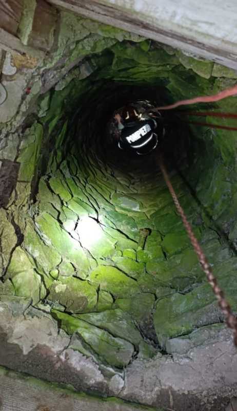 Misiune rapidă pentru o femeie căzută în fântână