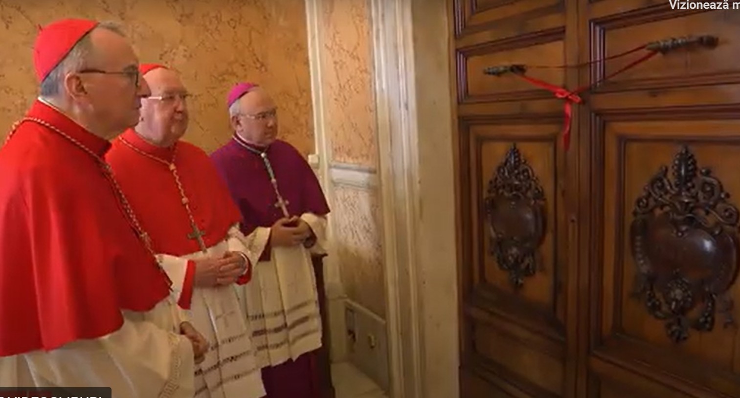 Papa Francisc, fotografiat în sicriu