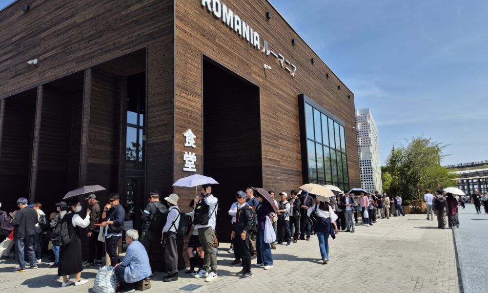 Cozi la Pavilionul României de la Expo 2025 Osaka