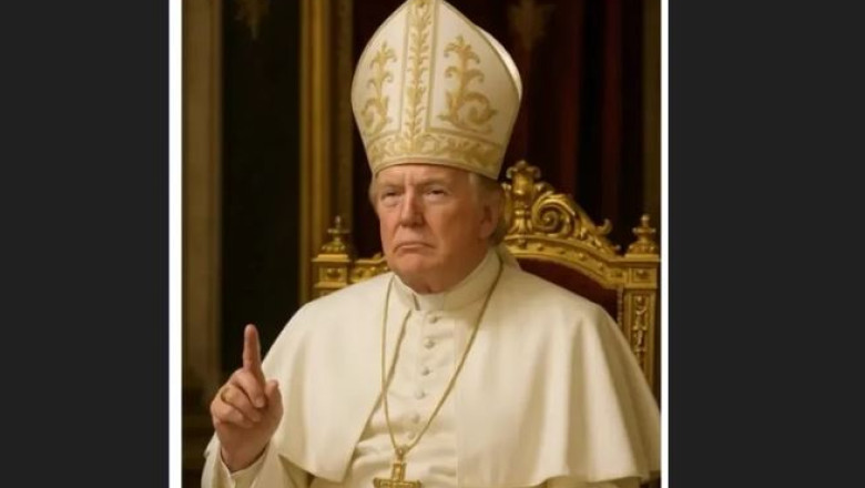 Trump atrage atenția. Portret de papă