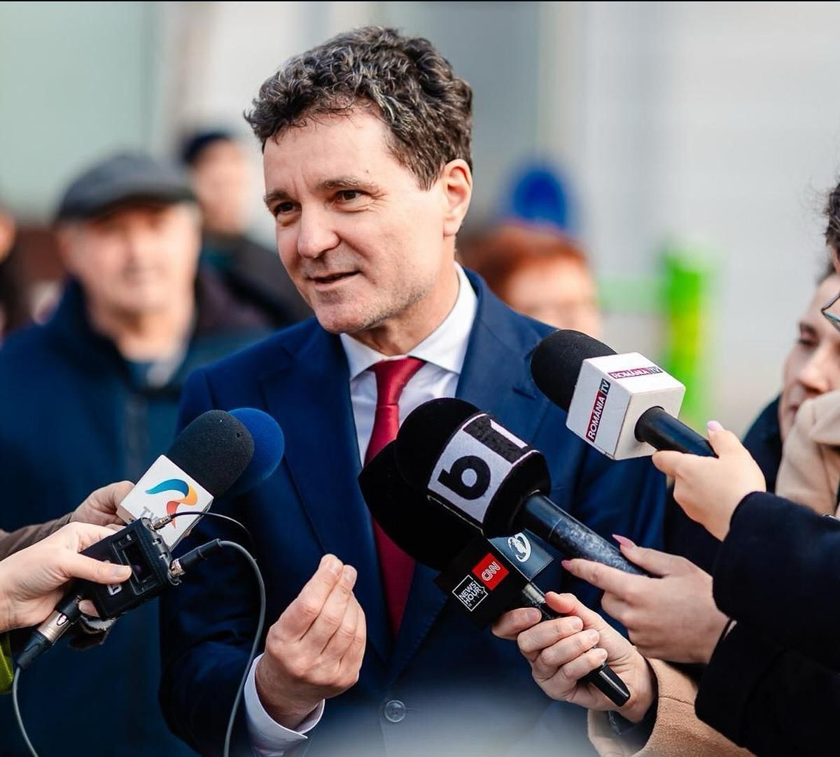 Nicușor Dan, despre demisia lui Ciolacu