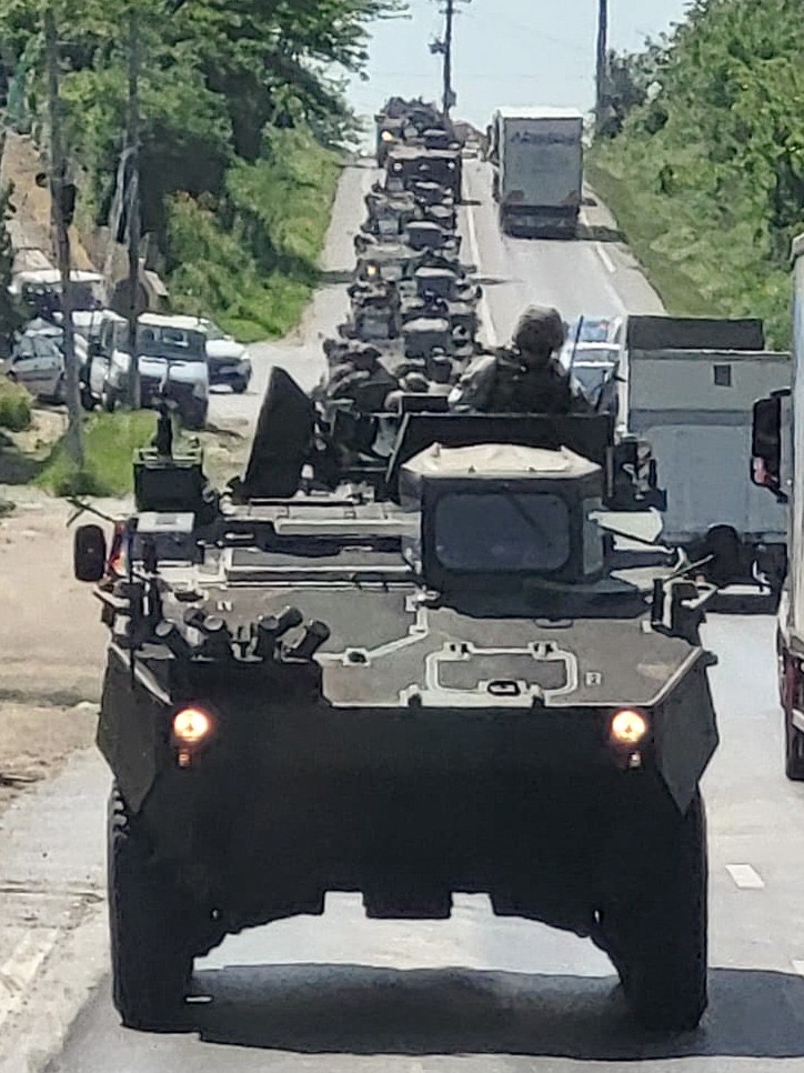 Mișcări de trupe NATO către Smârdan