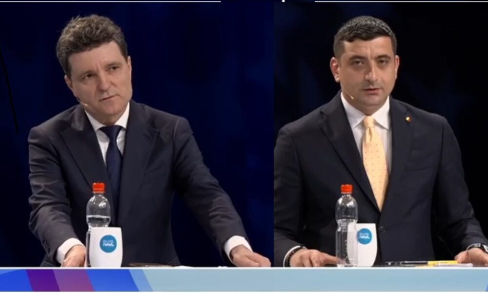 Nicușor Dan - George Simion
