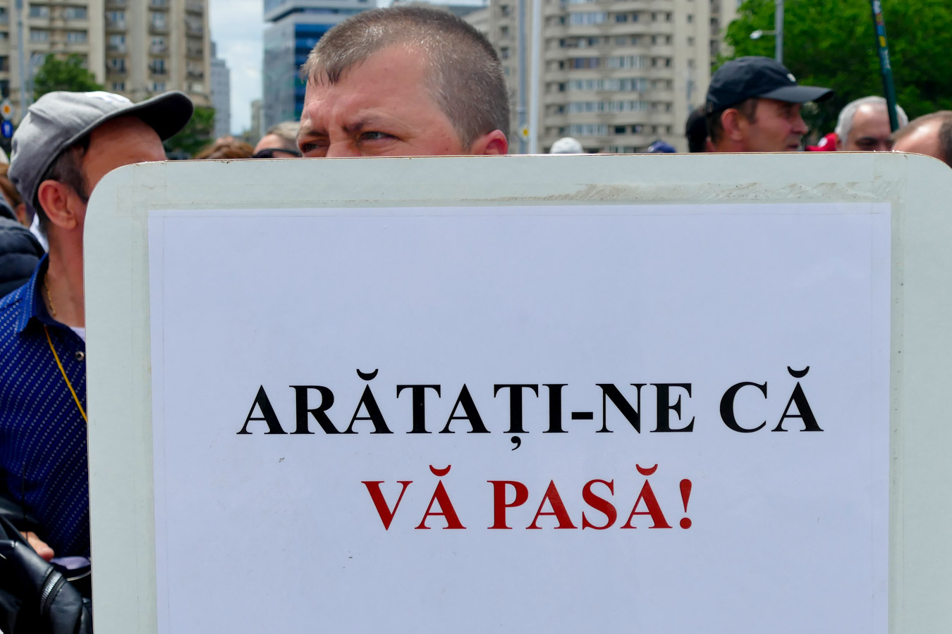 (Fotoreportaj) Protest la Guvern: Cum poți munci cu burta goală?