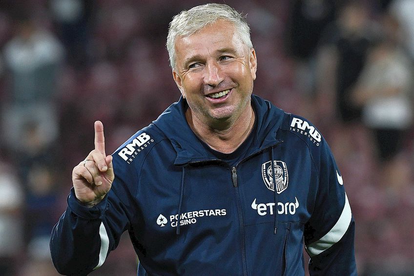 Dan Petrescu nu poate nici să bea apă!