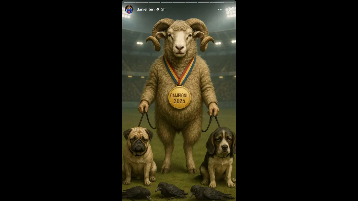 Derapaj după câștigarea titlului de către FCSB