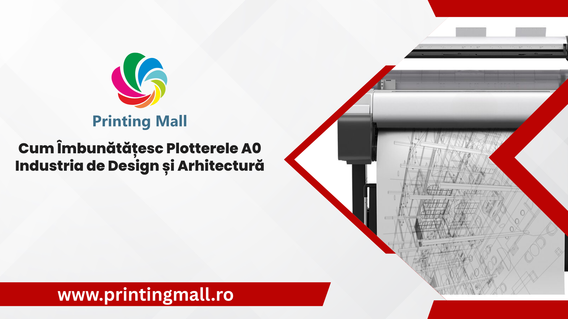 Cum îmbunătățesc plotterele A0 industria de design și arhitectură