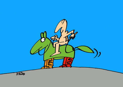 Călare pe situație