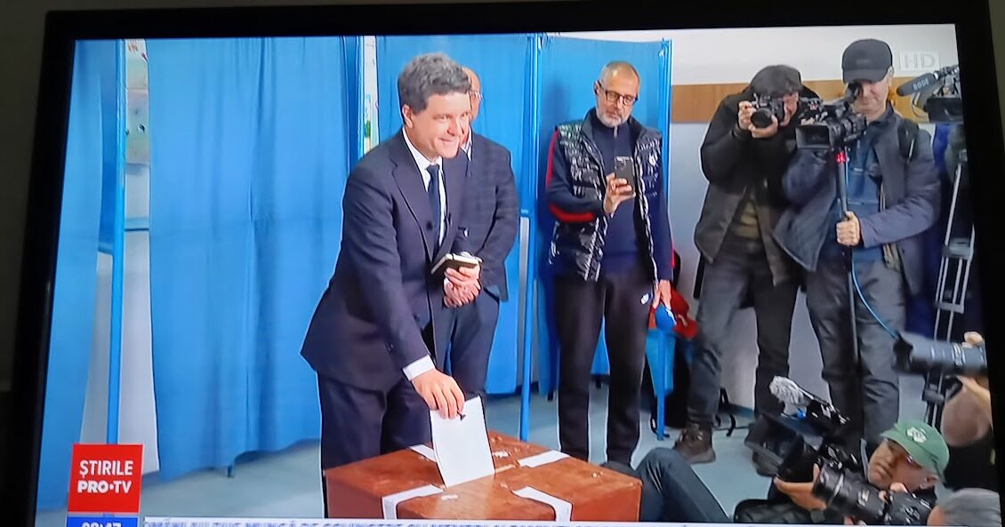 Nicușor Dan a votat la Făgăraș: E un punct de cotitură (video)