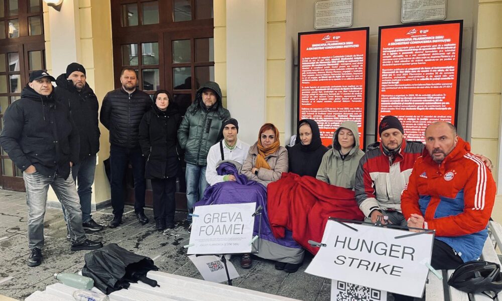Extreme protest at the Philharmonic. Musicians in hunger strike