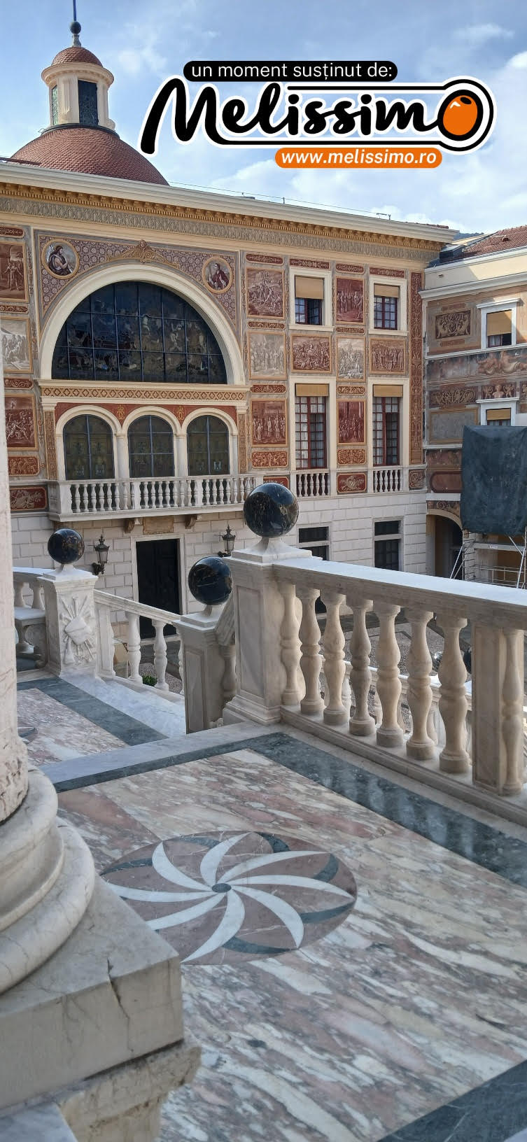 În vizită la Palatul Princiar din Monaco