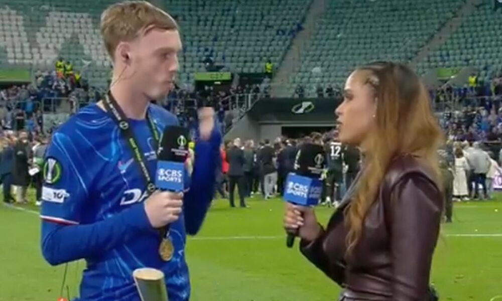 The final player, interview with trophy in pants