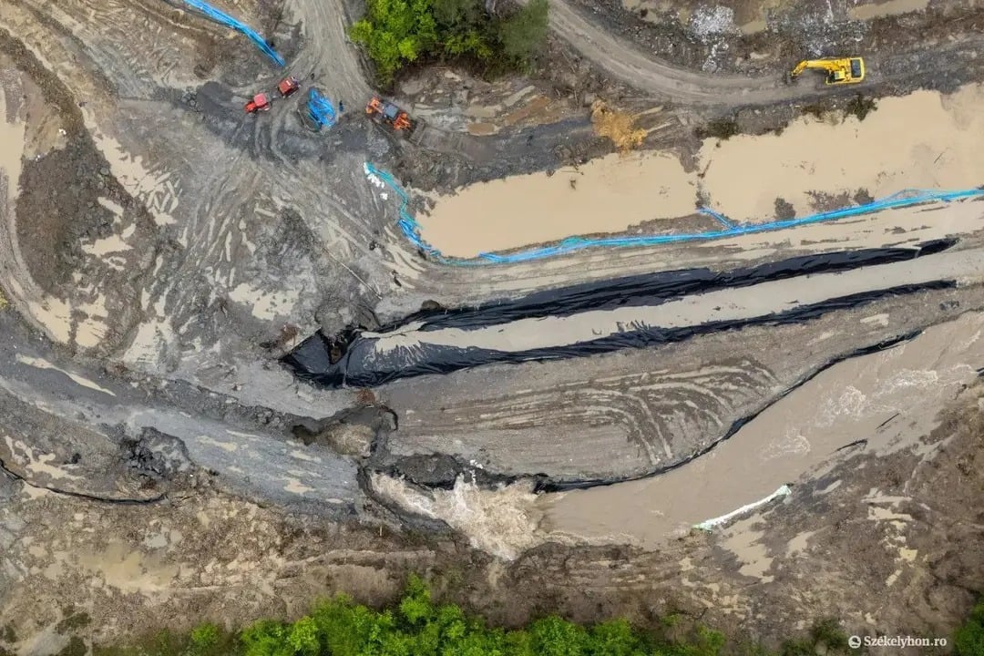 Stocurile de sare de la Praid au fost compromise