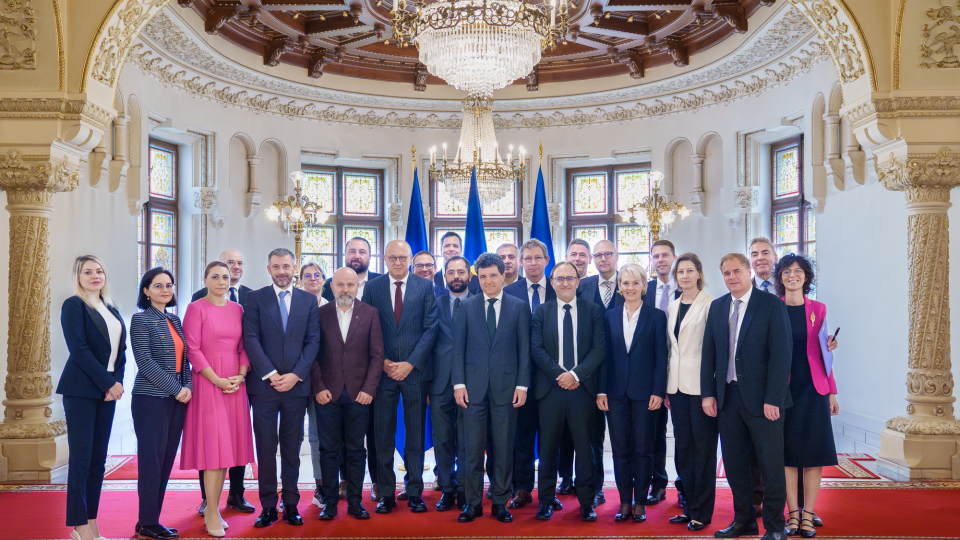 Președintele i-a primit pe oamenii de afaceri