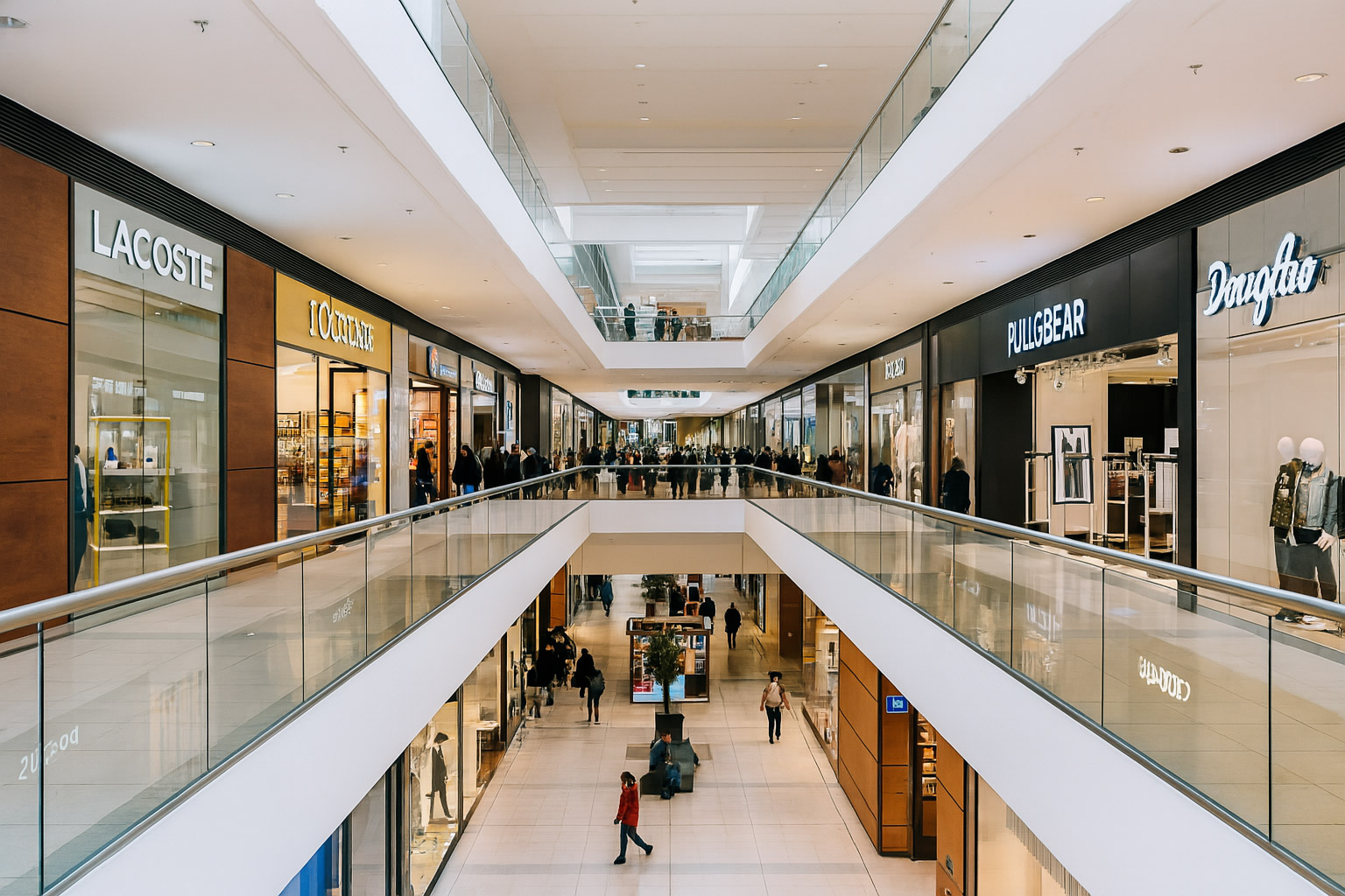 Mallurile se extind, magazinele online explodează