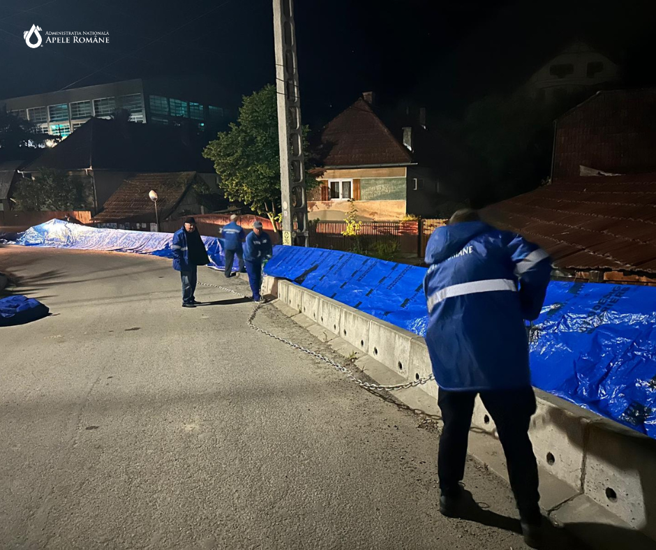 Praid: risc ridicat de prăbușire a planșeului subteran