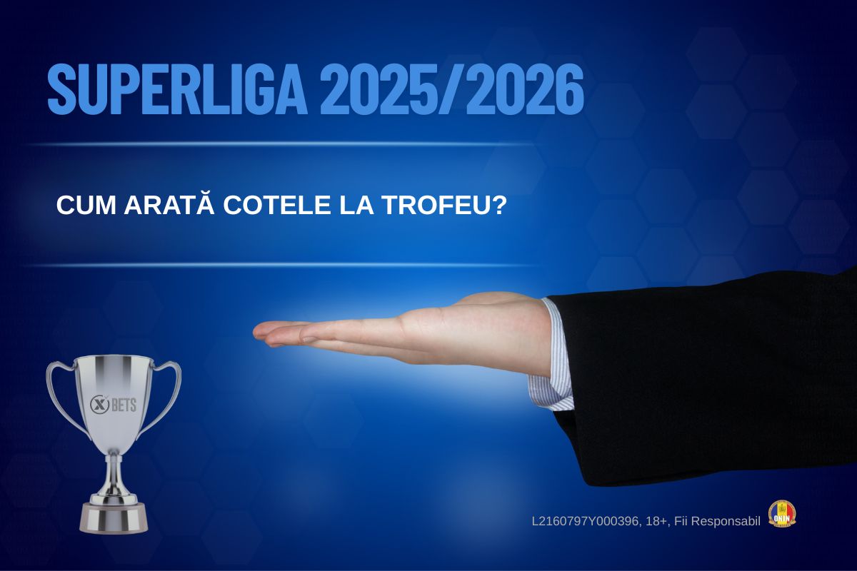 Au apărut cotele pentru câștigarea Superligii 2025/2026
