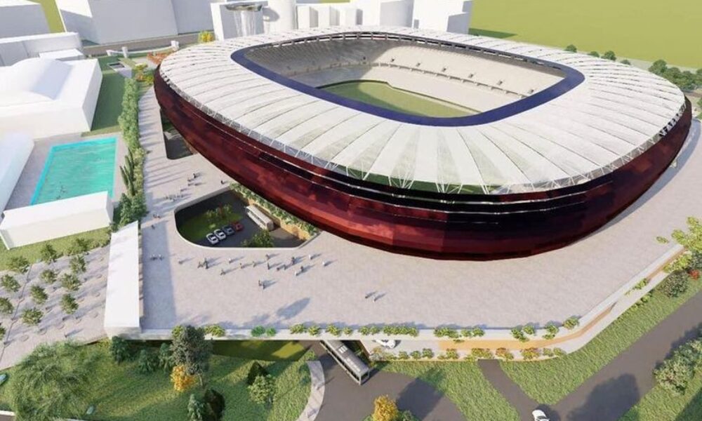 It was true. The construction of the planned stadiums is postponed