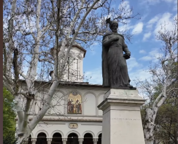 Mihai Eminescu, în biserica ”Sf. Gheorghe Nou”