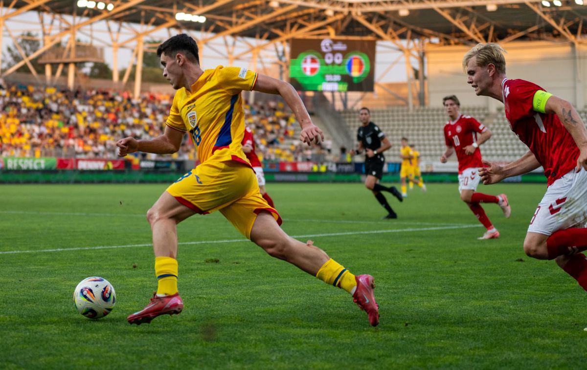 Eroul victoriei cu Danemarca la U19, refuzat în SuperLiga