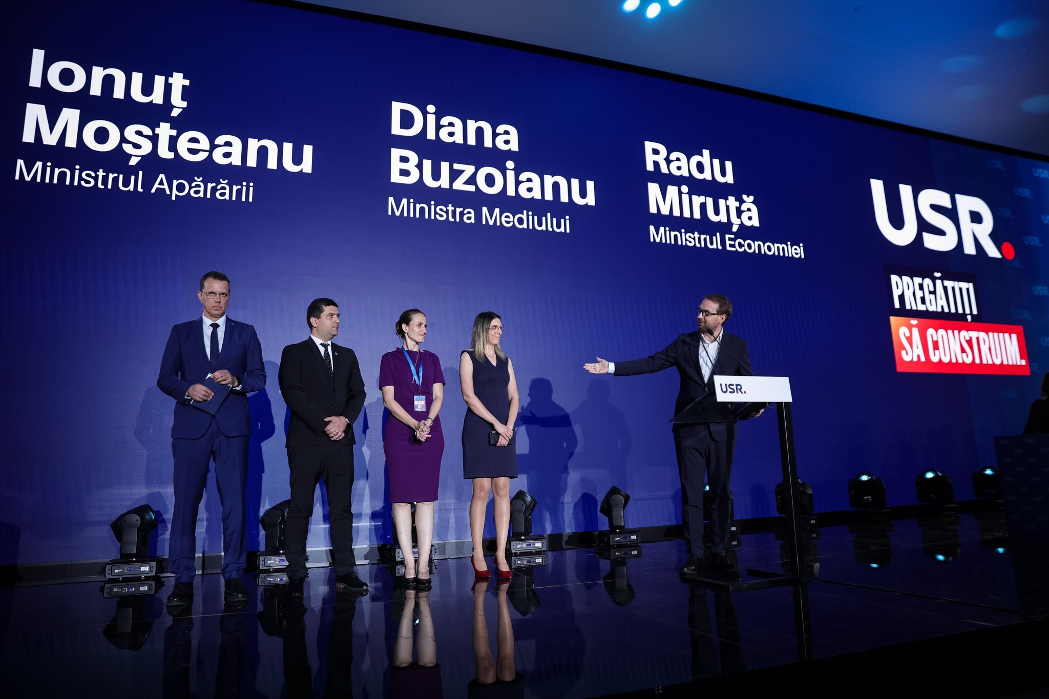 S-au stabilit cei 4 miniștri ai USR. Cine sunt (video)