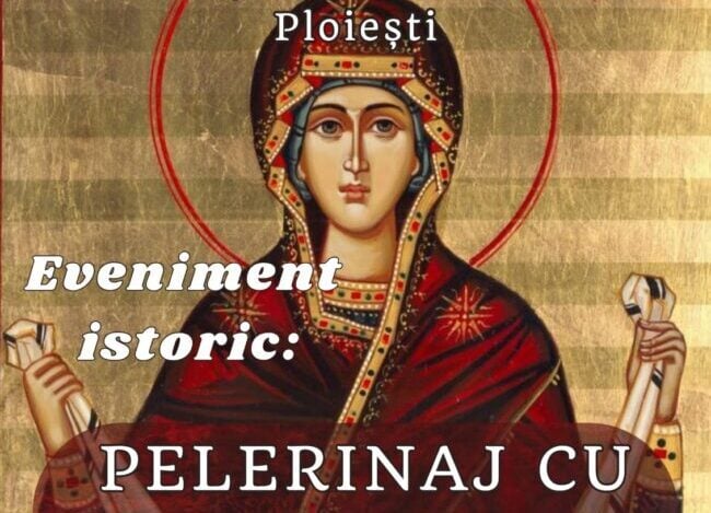 Brâul Maicii Domnului ajunge la Ploiești, la Biserica Înălțării Domnului