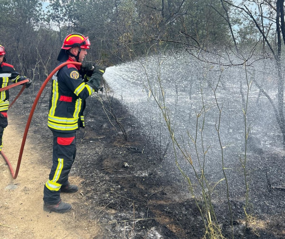 Pompieri români, în Franța
