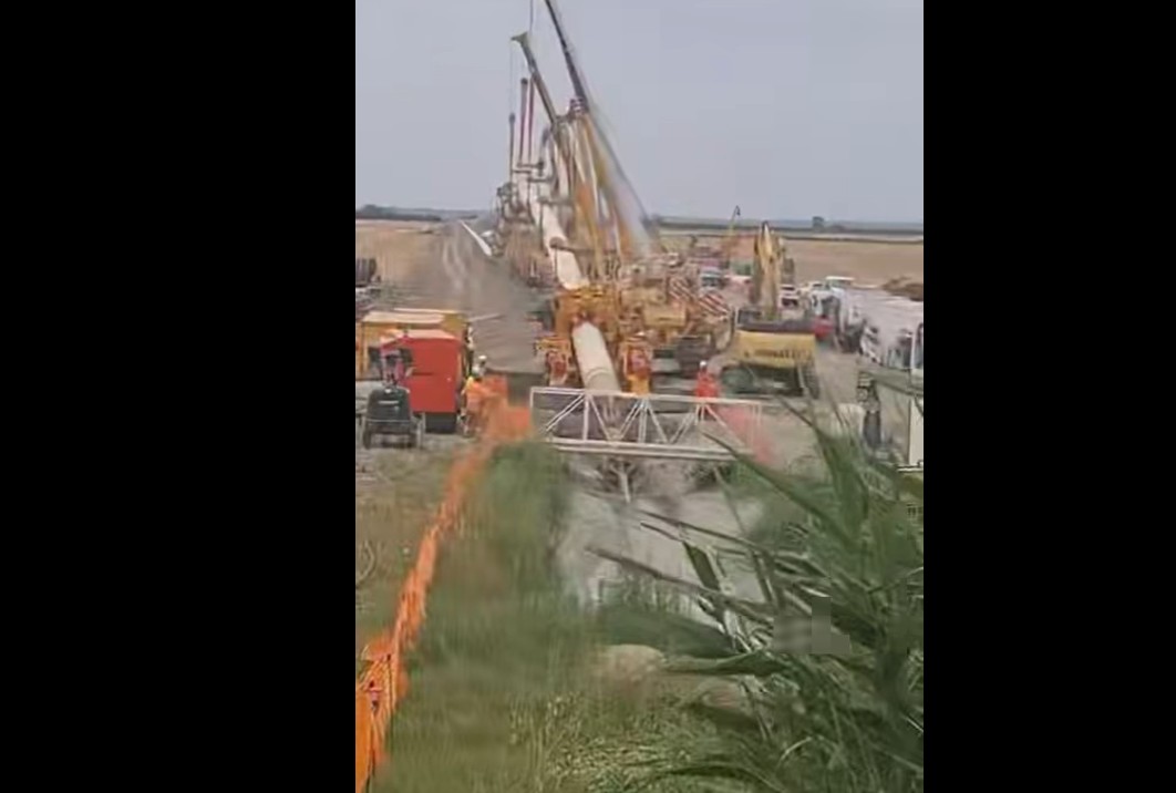 „Autostrada” gazului din Marea Neagră a subtraversat Dunărea